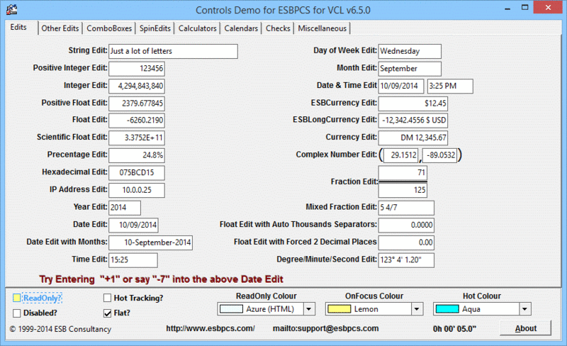 ESBPCS for VCL - D4 Trial Screenshot